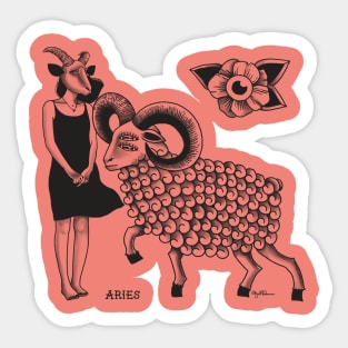 Aries Sticker